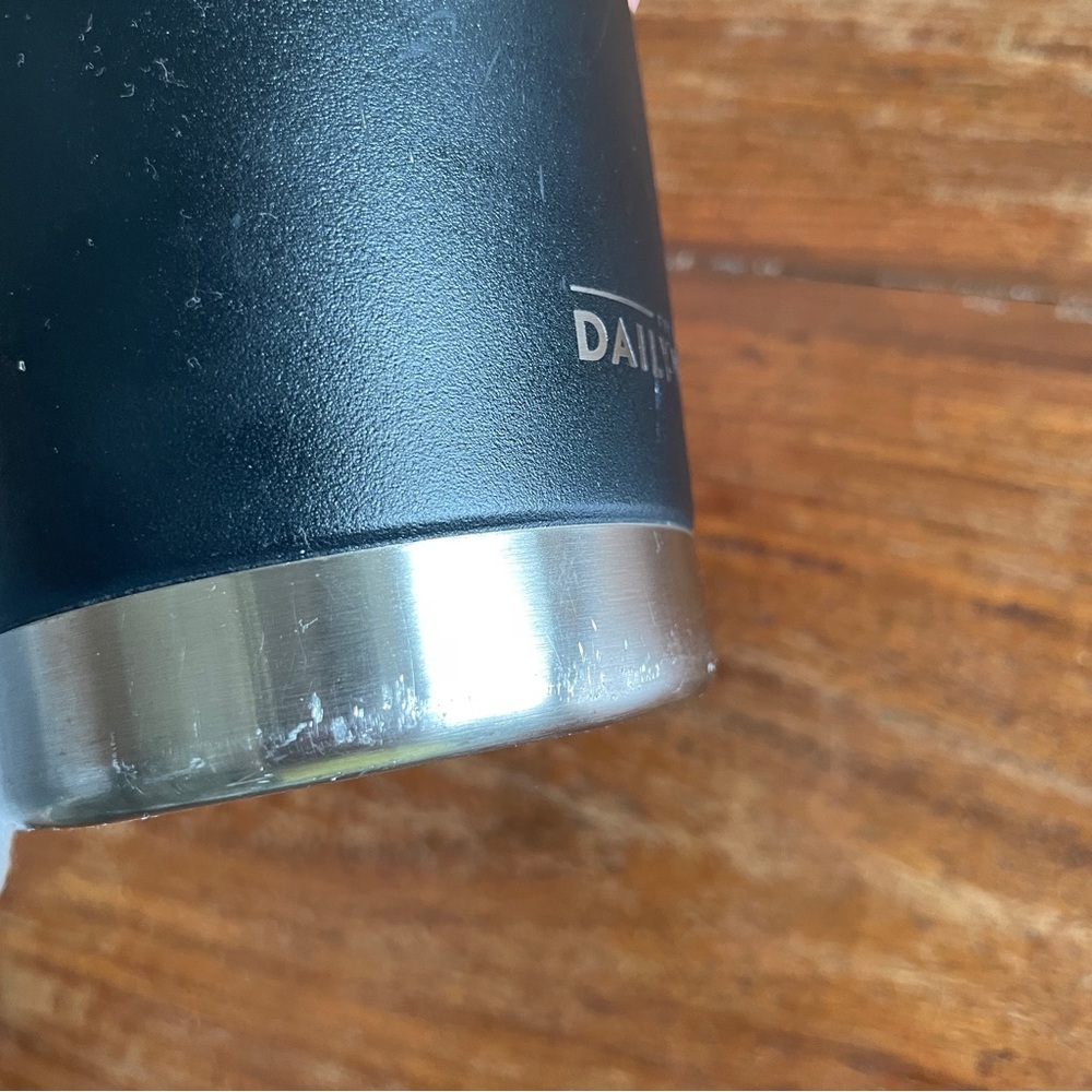 Daily Wire Black Tumblers Set Used with Brand New Lids - Picture 7 of 15